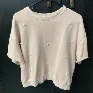 ZARA light pink top